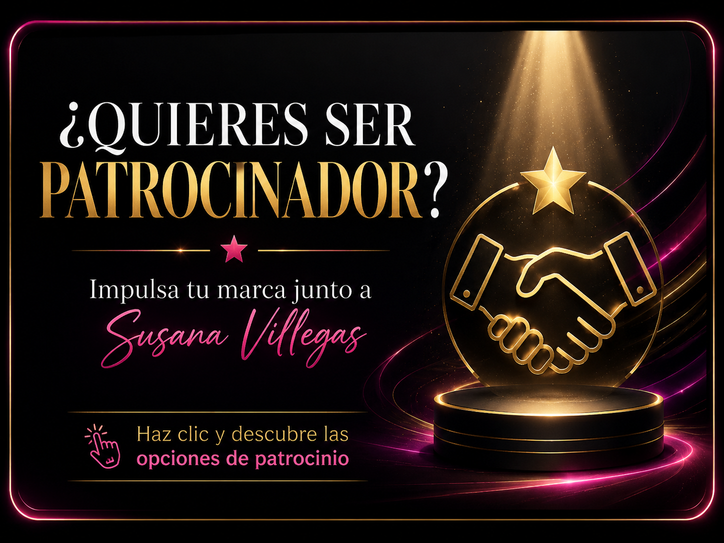 ¿Quieres ser patrocinador de Susana Villegas?